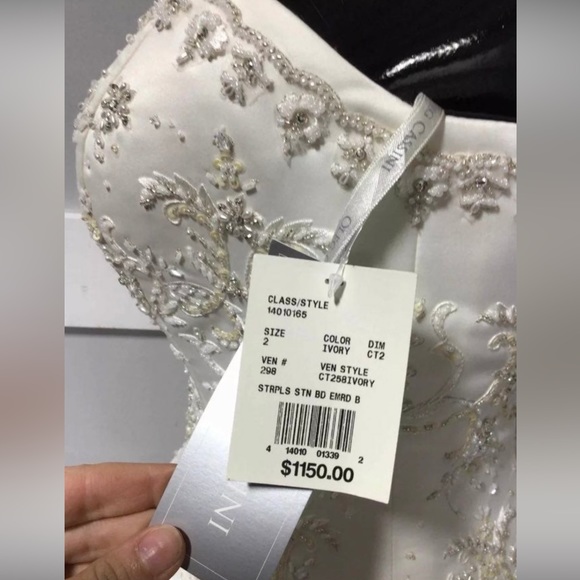 NWT Oleg Cassini CT258 (retail $1,150) Size 16 - Picture 4 of 12